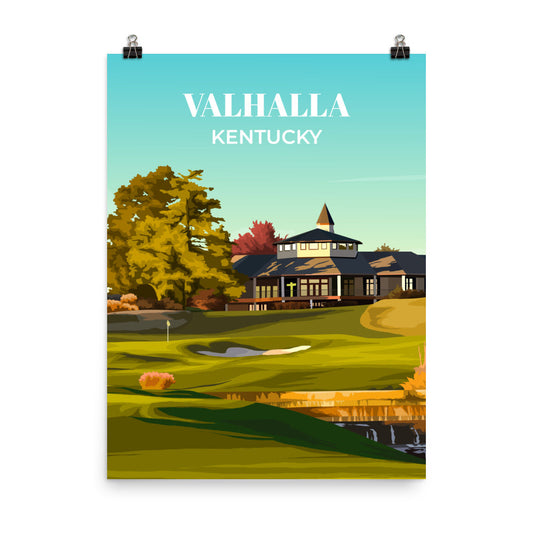 Valhalla KY - Golf Course Poster-0